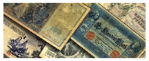 Old Historical Banknotes